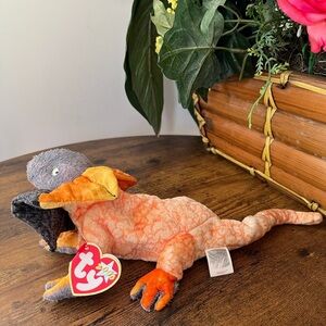 TY Beanie Babies Slayer Dragon Plush 2000 Vintage w/ Tags